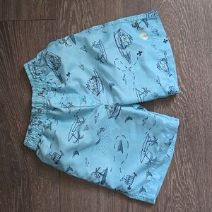 Hang Ten swim trunks with mesh size 6